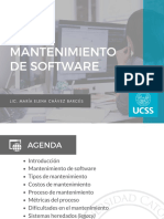 Mantenimiento de Software PDF