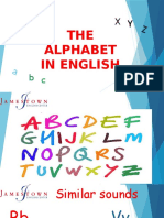 THE Alphabet in English