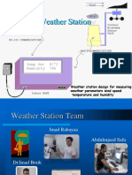 Weather Station: Weather Station Design For Measuring Weather Parameters Wind Speed Temperature and Humidity