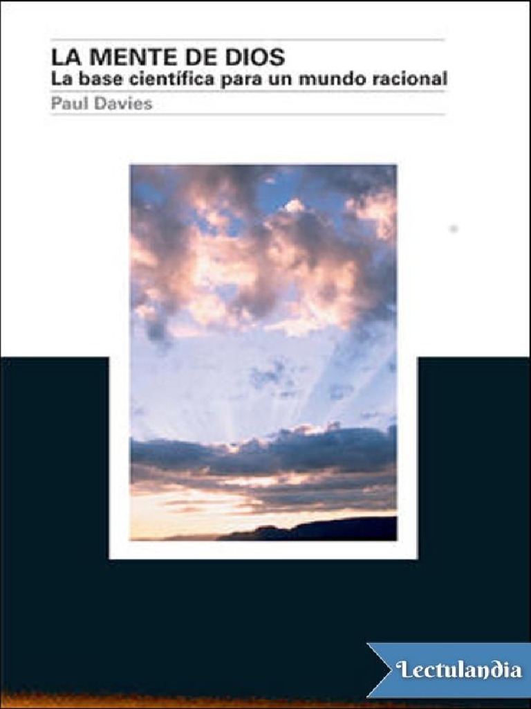 La Mente De Dios Paul Davies Pdf Pdf Razonamiento Inductivo Razón