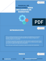 Manual de Operaciones Para Una Agencia de Marketing