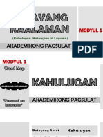 1 Akademikong Pagsulat Batayang Kaalamankahulugan Katangian at Layunin