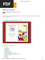 Tetris on Canvas - CodeProject