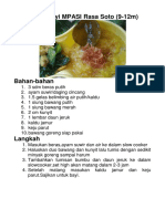 Resep Mpasi Anak 1tahun