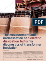 The Measurement and Normalisation of For Diagnostics of Transformer Insulation