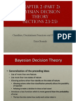 Chapter 2 (Part 2) : Bayesian Decision Theory (Sections 2.3-2.5)