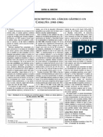 Epidemiología Descriptiva Del Cáncer Gástrico en CATALUÑA (1983-1986)