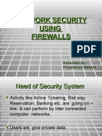 Network Security Using Firewalls