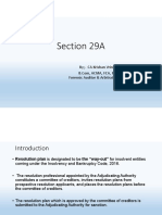 Section 29A: by - CA Krishan Vrind Jain Forensic Auditor & Arbitrator From ICAI