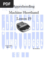 Machine Shorthand Abbreviations Guide | PDF | Language Mechanics | Notation