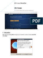 Steps To Install A CentOS 7 On A Virtual Box