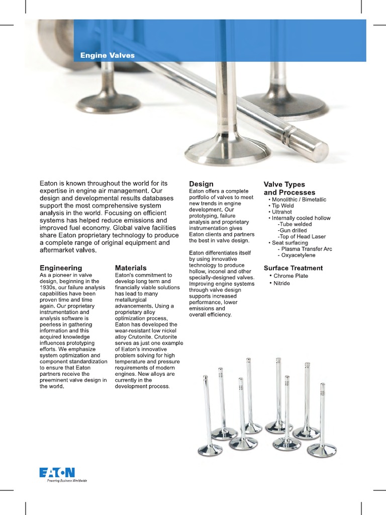 Engine Valves | PDF