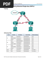 10.2.3.4 Lab - Troubleshooting Advanced Single-Area OSPFv2