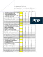 Test de Habilidades Sociales Habilidades Sociales