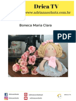 Boneca Maria Clara
