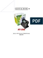 Manual BioFinger AT-200 Indonesia PDF