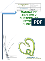 1.manual de Archivo y Custodia de Historias Clinicas Ok