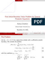 First Initial-Boundary Value Problem For General Parabolic Equations