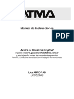 Manual Usuario Atma LCS5210B
