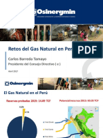 OSINERGMIN - RETOS Del Gas PDF