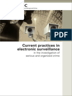 Current Practices in Electronic Surveillance: in The Investigation of Serious and Organized Crime