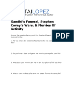 24. Gandhi’s Funeral, Stephen Covey’s Wars, & Flurries Of Activity.docx