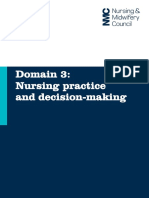 Domain 3 Nursing Practice and Decision Making2