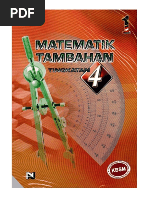 Buku Teks Matematik Tambahan Tingkatan 5 Kssm