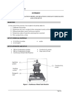 CSTR Experiment Manual