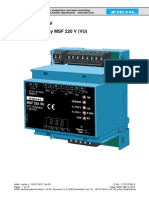 Ziehl PTC-resistor Relay MSF 220 V (VU) PDF