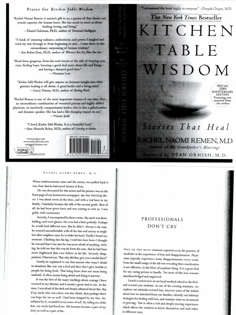 Kitchen Table Wisdom PDF