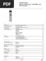 Modicon Premium TSXETY4103