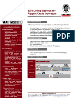 HSE-112-Safe Lifting Methods For Riggers - Crane Operators