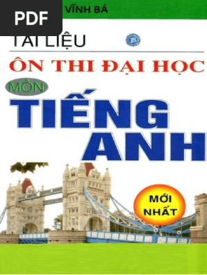 Tai Lieu On Thi Dai Hoc Mon Tieng Anh Vinh Ba Pdf