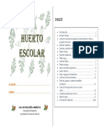 El Huerto Escolar Cuaderno PDF