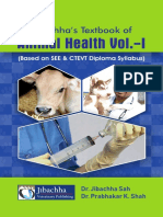 Jibachha's Textbook of Animal Health Volume-I by DR - Jibachha Sah & DR - Prabhakar K.Shah
