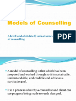 Brief Guide to Counselling Models