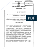 Decreto 2469 Del 02 de Diciembre de 2014