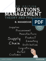 Operations Management - Theory and Practice - B. Mahadevan