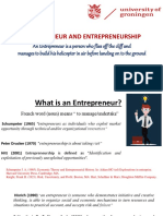 Lecture 1 Introduction To Entrepreneurship