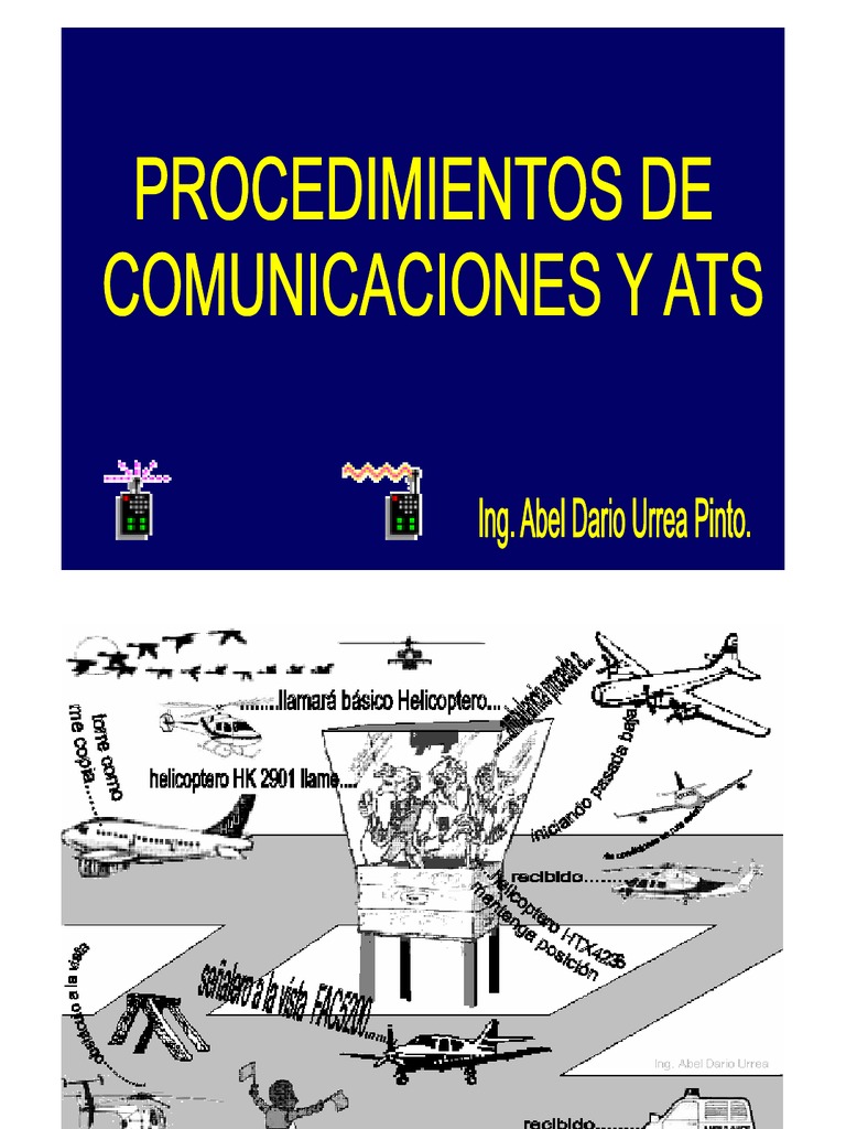Procedimiento de Comunicaciones y Atc High Frequency Airport