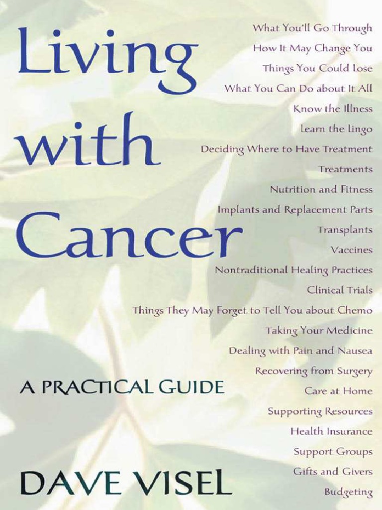 Living With Cancer PDF Cancer Medical Diagnosis