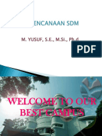 Perencanaan SDM Magister Management