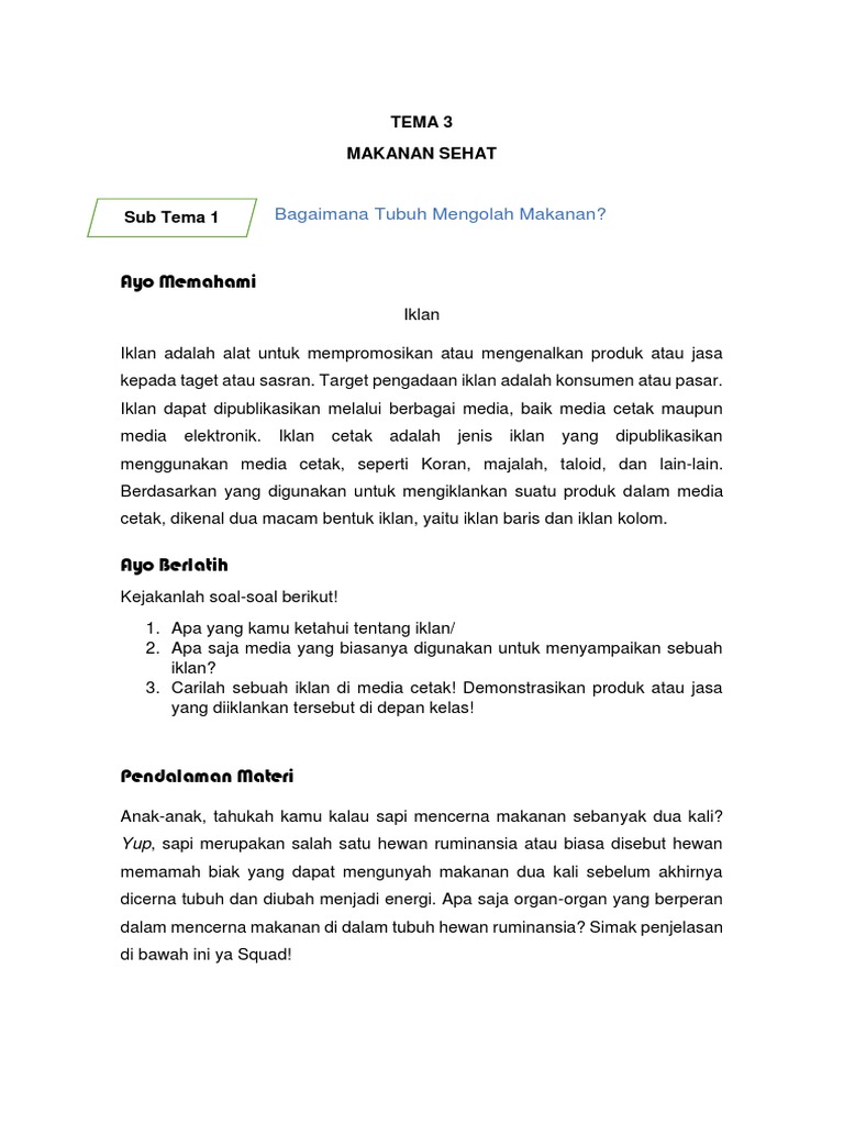 Tema 3 Sub Tema 1