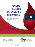 Guia de Uso Clinico de Sangre y Hemoderivados PDF