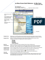 SAP User Menu PDF