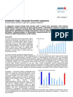 Emelkedő Olajár, Lemaradó Finomítói Szegmens, Erste Group Sajtóközleménye