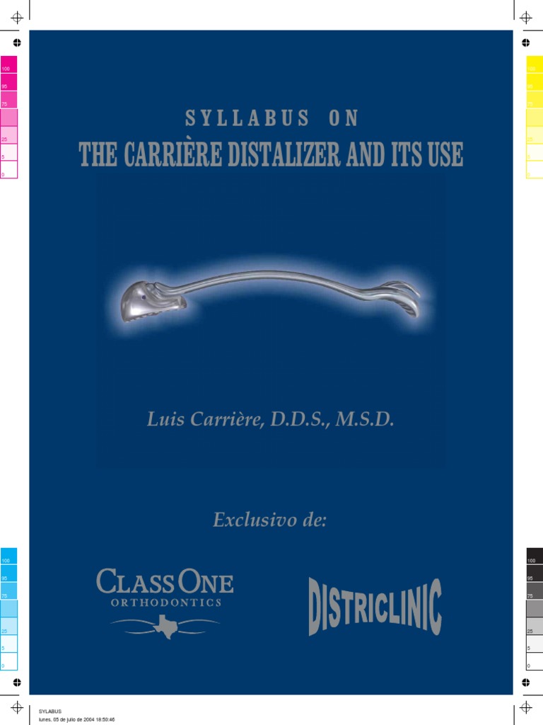 Uso del Distalizador de Carrière en Clase II | PDF | Ortodoncia | Boca