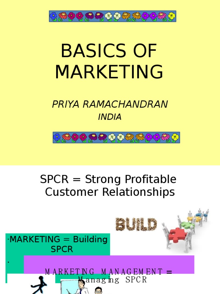 Fundamentals of Marketing Management | PDF | Sales | Marketing