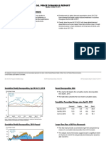 Oil Price Dynamics Report: Oil Prices Fell Owing To A Decrease in Demand